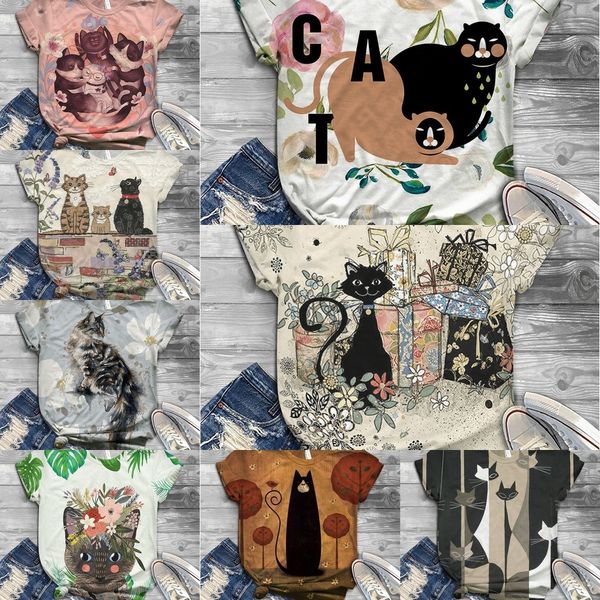 2020 animal digitalt-shirt digital round neck short sleeve loose cat 2020 animal digital digitalt-shirt digitalprint round neck short sl, White
2020 animal digitalt-shirt digital round neck short sleeve loose cat 2020 animal digital digitalt-shirt digitalprint round neck short sl, White