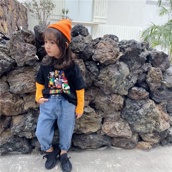 spring new arrival korean style cotton all-match fashion long sleeve cartoon printed t-shirt for cool cute baby girls and boys 1006, Blue
spring new arrival korean style cotton all-match fashion long sleeve cartoon printed t-shirt for cool cute baby girls and boys 1006, Blue