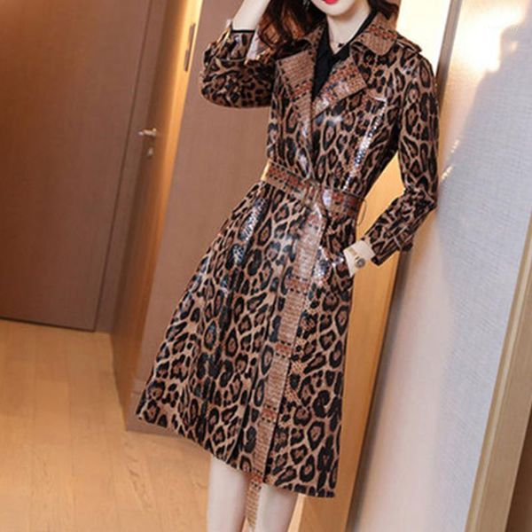 deerskin windbreaker women mid-length coat autumn new winter loose was thin fashion leopard coat high-end temperament g13541, Tan;black
deerskin windbreaker women mid-length coat autumn new winter loose was thin fashion leopard coat high-end temperament g13541, Tan;black