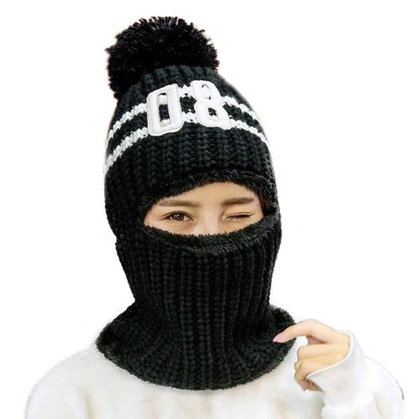 new knitted hat fashion girls parents children wool cap winter outdoor windproof ear protectors keep warm hairball hats tg0184
new knitted hat fashion girls parents children wool cap winter outdoor windproof ear protectors keep warm hairball hats tg0184