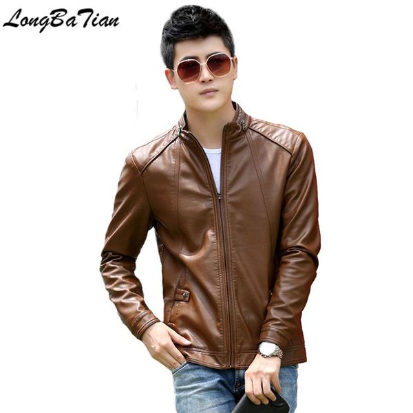 plus 4xl 5xl faux men autumn winter zipper motorcycle jacket male slim leather jackets and coats, Black
plus 4xl 5xl faux men autumn winter zipper motorcycle jacket male slim leather jackets and coats, Black