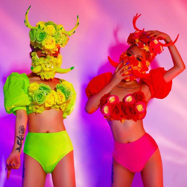 stage wear birthday rave party outfits for women flower bra fluor green bikini valentine's day nightclub dj gogo show costume bl4462, Black;red
stage wear birthday rave party outfits for women flower bra fluor green bikini valentine's day nightclub dj gogo show costume bl4462, Black;red