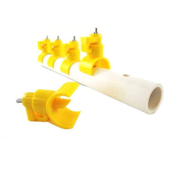 chicken water feeder nipples 10pcs for automated watering system new waterer 
chicken water feeder nipples 10pcs for automated watering system new waterer