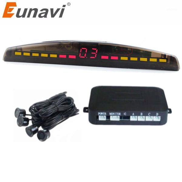 eunavi car led parking sensor kit 4 sensors 22mm backlight display reverse backup radar monitor system 12v1
eunavi car led parking sensor kit 4 sensors 22mm backlight display reverse backup radar monitor system 12v1
