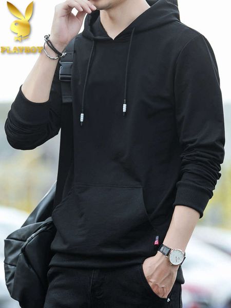 playboy flagship store men's hoodie solid color young students loose black plush thick official website trend 
playboy flagship store men's hoodie solid color young students loose black plush thick official website trend