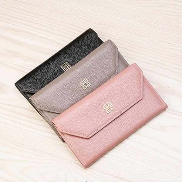 luxurys designers new japanese and korean style head leather long card bag women's fashion simple wallet trend
luxurys designers new japanese and korean style head leather long card bag women's fashion simple wallet trend