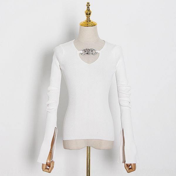 q0maq autumn 2020 exaggeration fashion niche design autumn women fashion woman new chain slim pleated slit flared sleeve v-neck knit wom, White;black
q0maq autumn 2020 exaggeration fashion niche design autumn women fashion woman new chain slim pleated slit flared sleeve v-neck knit wom, White;black