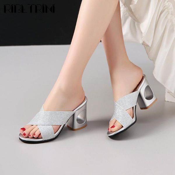 ribetrini fashion high strange heels shoes summer cool party metallic women shoes summer slip-on high heels date, Black
ribetrini fashion high strange heels shoes summer cool party metallic women shoes summer slip-on high heels date, Black