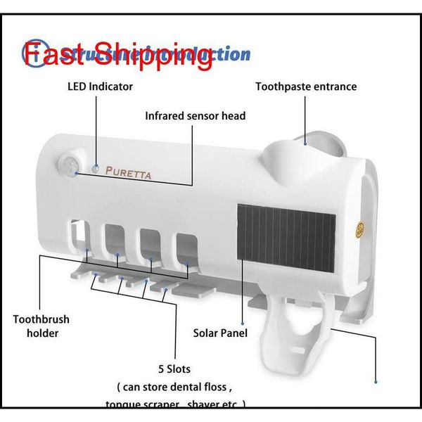 toothbrush holder uv sterilizer matic toothpaste dispenser new solar ultraviolet matic toothpaste dispense qylbqw sports2010
toothbrush holder uv sterilizer matic toothpaste dispenser new solar ultraviolet matic toothpaste dispense qylbqw sports2010