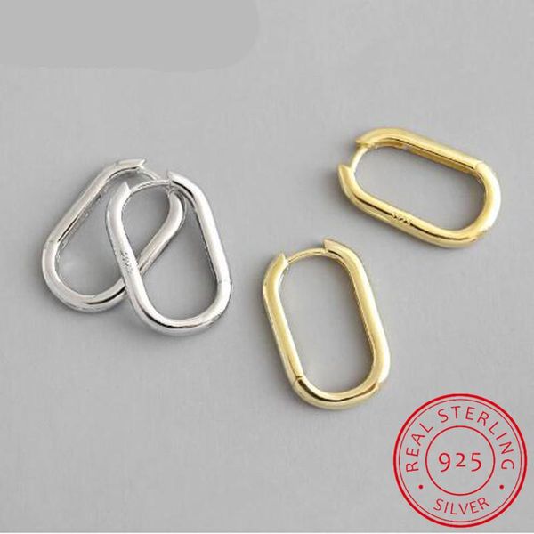 hoop & huggie 100% 925 sterling silver punk cool ins minimal geometric oval circle open earrings earring for women jewelry, Golden;silver
hoop & huggie 100% 925 sterling silver punk cool ins minimal geometric oval circle open earrings earring for women jewelry, Golden;silver