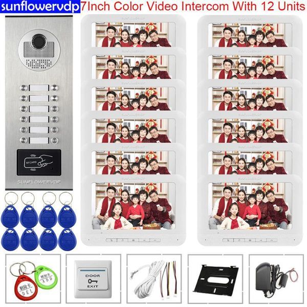 video door phones doorbell with monitors 7" color intercom access control phone for 6-12 apartments intercoms1
video door phones doorbell with monitors 7" color intercom access control phone for 6-12 apartments intercoms1