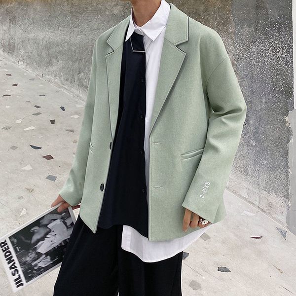 2021 new privathinker men's long sleeve casual jacket korean streetwear fashion male oversize solid color suit nst4, Black;brown
2021 new privathinker men's long sleeve casual jacket korean streetwear fashion male oversize solid color suit nst4, Black;brown