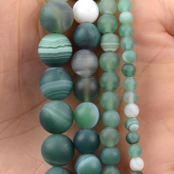 natural frosted green striped agates stone beads round loose spacer beads for jewelry making 4/6/8/10/12mm diy bracelet handmade
natural frosted green striped agates stone beads round loose spacer beads for jewelry making 4/6/8/10/12mm diy bracelet handmade