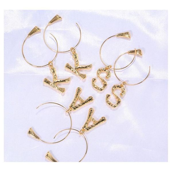 26 letter earrings fashion style alphabetic gold earrings slub letter ear coil j wmtevk hat7890, Silver
26 letter earrings fashion style alphabetic gold earrings slub letter ear coil j wmtevk hat7890, Silver