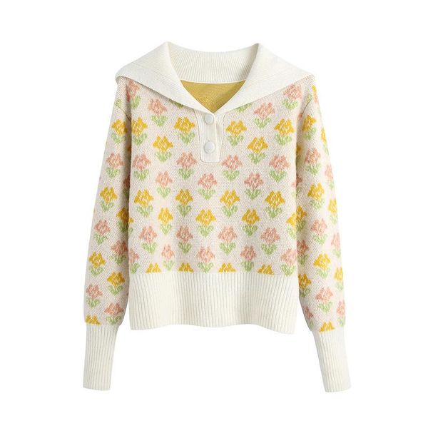 women's sweaters bb - 2953 2021 autumn europe and the united states printing female turtleneck sweater, White;black
women's sweaters bb - 2953 2021 autumn europe and the united states printing female turtleneck sweater, White;black