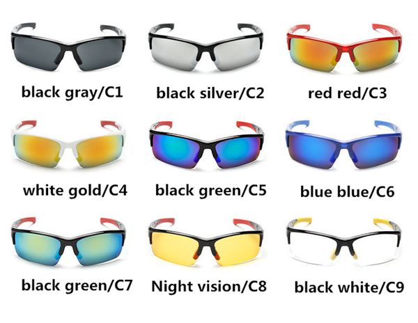 outdoor cycling sports ski storm-proof colorful sun glasses men women driving driver sunglasses brand eyewear ing, White;black
outdoor cycling sports ski storm-proof colorful sun glasses men women driving driver sunglasses brand eyewear ing, White;black