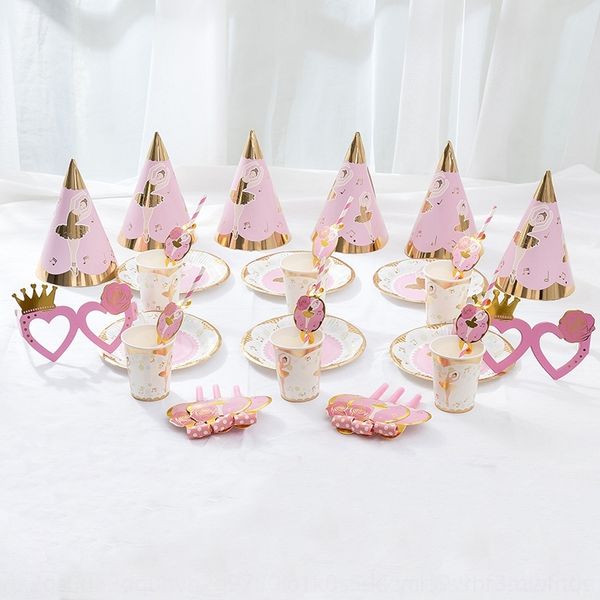 w6jc1 gilding dancing girl theme tableware children's venue party supplies creative children's suits for boys and girls and girlst
w6jc1 gilding dancing girl theme tableware children's venue party supplies creative children's suits for boys and girls and girlst