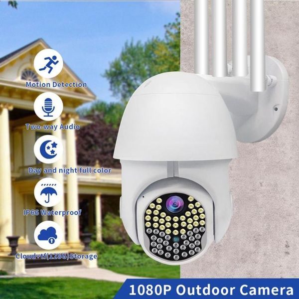 63 светодиодов 1080p ptz камеры wifi открытый auto tracking speed dome беспроводная камера видеонаблюдения видеонаблюдения водонепроницаем
63 светодиодов 1080p ptz камеры wifi открытый auto tracking speed dome беспроводная камера видеонаблюдения видеонаблюдения водонепроницаем