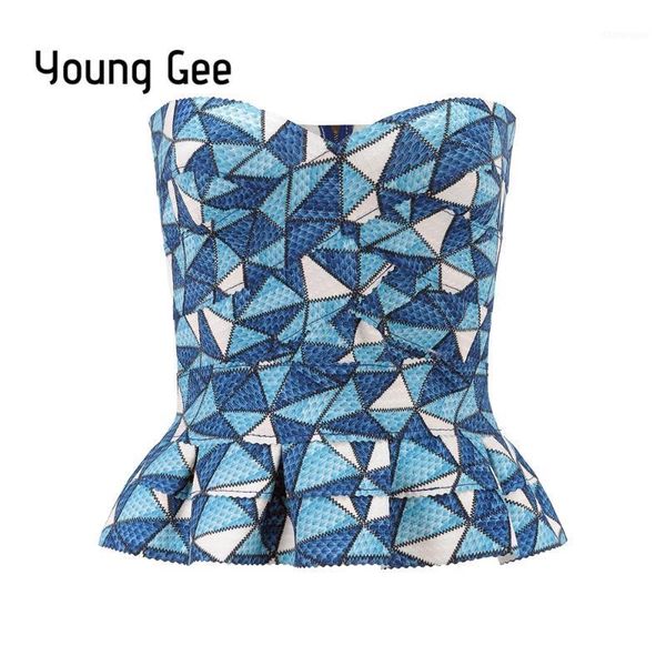 younggee ruffle strapless crop bandage summer short geometric print blusa slim camisole tank vest female cropped bustie1, White
younggee ruffle strapless crop bandage summer short geometric print blusa slim camisole tank vest female cropped bustie1, White