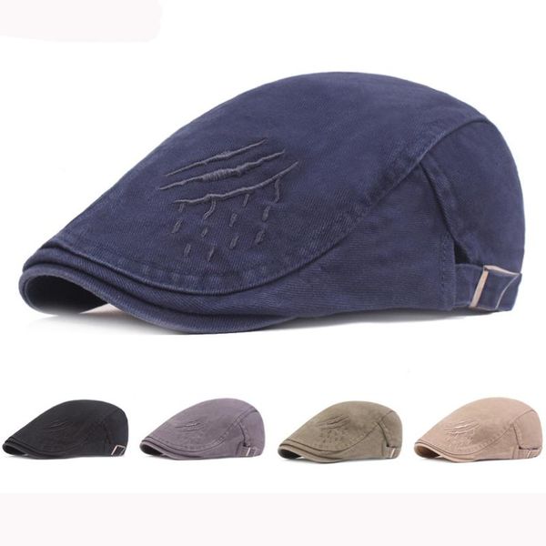 berets ht2937 men cotton ivy sboy flat cap vintage artist painter hat adjustable gastby beret male sun for, Blue;gray
berets ht2937 men cotton ivy sboy flat cap vintage artist painter hat adjustable gastby beret male sun for, Blue;gray