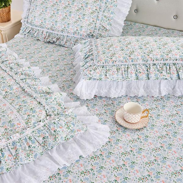 bedding sets green blue pastoral ruffle lace bed sets,twin full king cotton single double bedclothes bedspreads pillow case duvet cove
bedding sets green blue pastoral ruffle lace bed sets,twin full king cotton single double bedclothes bedspreads pillow case duvet cove