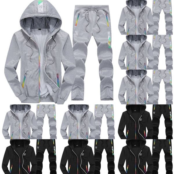 sokhz spring color men's autumn men's long sleeve sweater suit fashion gig2i zipper hoodie sweater youth student hoodie suit and, Black
sokhz spring color men's autumn men's long sleeve sweater suit fashion gig2i zipper hoodie sweater youth student hoodie suit and, Black