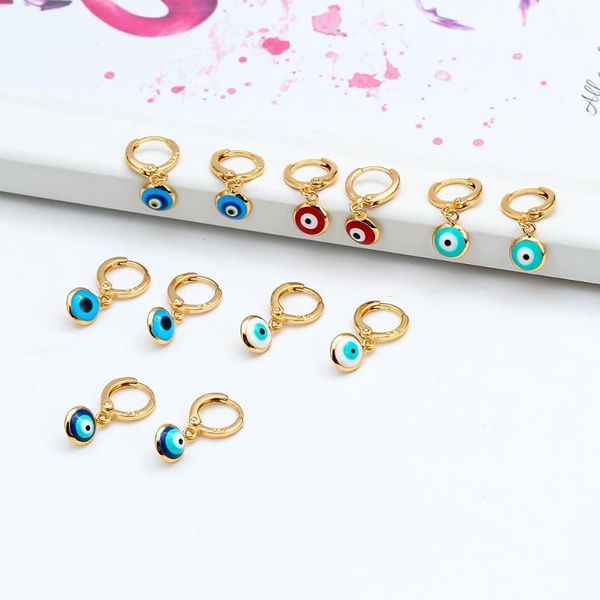 dayoff europe turkey gold evil eye round hoop earrrings new punk earstud women jewelry geometric mini small earrings1, Golden;silver
dayoff europe turkey gold evil eye round hoop earrrings new punk earstud women jewelry geometric mini small earrings1, Golden;silver