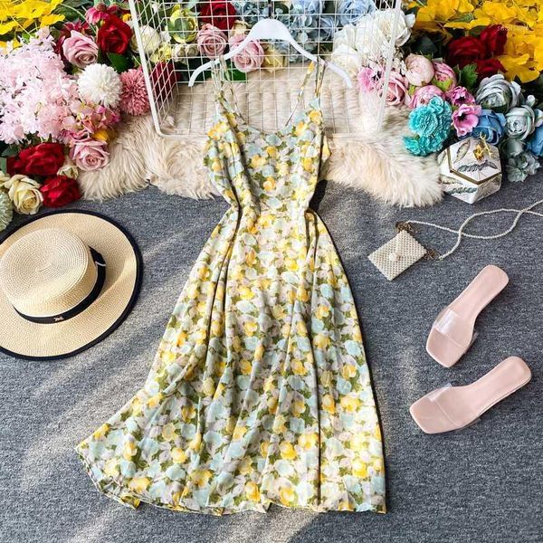 women vintage dress new summer v neck club party dresses elegant ladies backless floral print chiffon beach long robe femme1, Black;gray
women vintage dress new summer v neck club party dresses elegant ladies backless floral print chiffon beach long robe femme1, Black;gray