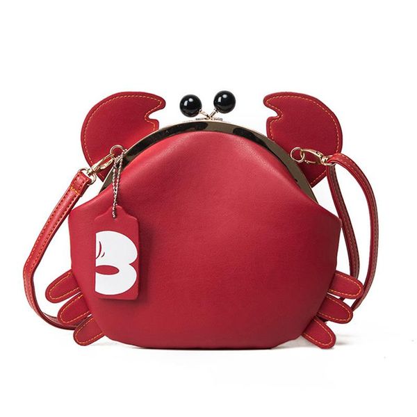 fashion cute crab shoulder bag personality design pu leather coin purse women's shopping party shoulder bag mini messenger
fashion cute crab shoulder bag personality design pu leather coin purse women's shopping party shoulder bag mini messenger
