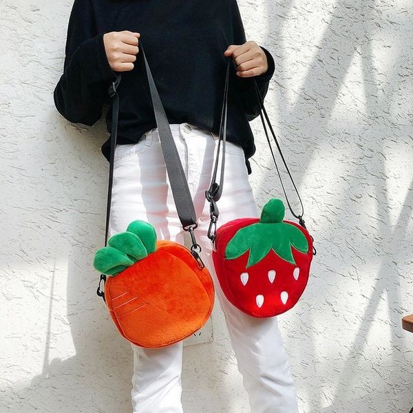 korean ins cute soft girl carrot strawberry bag student japanese one shoulder slanting plush bag cute girl bag girls toys 1012 1016
korean ins cute soft girl carrot strawberry bag student japanese one shoulder slanting plush bag cute girl bag girls toys 1012 1016