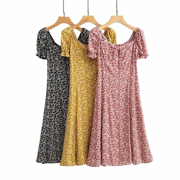 new vintage women floral print 2021 fashion ladies bow square collar streetwear female chic ruffles sleeve es t5hb, Black;gray
new vintage women floral print 2021 fashion ladies bow square collar streetwear female chic ruffles sleeve es t5hb, Black;gray
