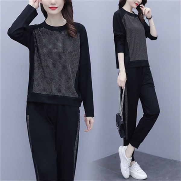 from two casual parts diamond clothes women plus size tuesdays and leisure for women's female wears training suits 1kj6, White
from two casual parts diamond clothes women plus size tuesdays and leisure for women's female wears training suits 1kj6, White