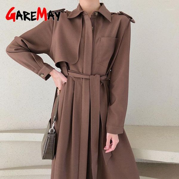 russian autumn winter casual loose trench coat with belt simple classic long trench femme vintage overcoats windbreaker outwear1, Tan;black
russian autumn winter casual loose trench coat with belt simple classic long trench femme vintage overcoats windbreaker outwear1, Tan;black