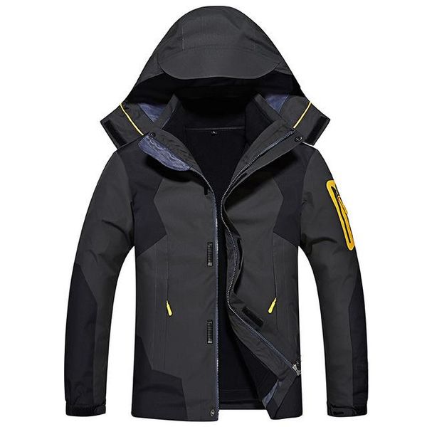 men's trench coats 3 in 1 hiking jacket outdoor waterproof softshell raincoat snowboard clothing, Tan;black
men's trench coats 3 in 1 hiking jacket outdoor waterproof softshell raincoat snowboard clothing, Tan;black