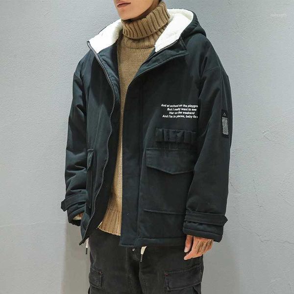 winter men's wear new japanese increase down cotton-padded clothes male loose large size thickened casual hip-hop coat1, Black
winter men's wear new japanese increase down cotton-padded clothes male loose large size thickened casual hip-hop coat1, Black