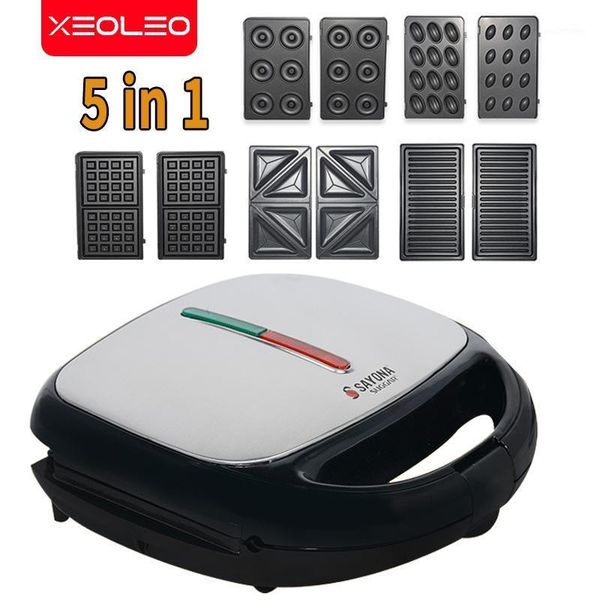 xeoleo five-in-one household sandwich machine breakfast machine multi-function waffle maker waffle/donuts/sandwich/panini/cake1
xeoleo five-in-one household sandwich machine breakfast machine multi-function waffle maker waffle/donuts/sandwich/panini/cake1