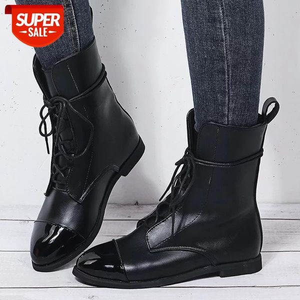 new 2020 patent leather british style flat boots black pointed toe boots handsome motorcycle women's platform boots #rs9g
new 2020 patent leather british style flat boots black pointed toe boots handsome motorcycle women's platform boots #rs9g