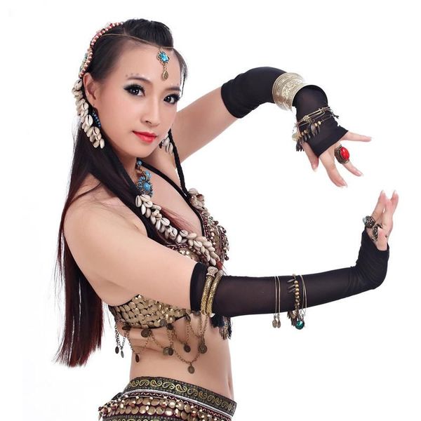 2020 women tribal belly dance costume gypsy dance accessories black lady sleeve mesh sleeves gypsy jewelry, Black;red
2020 women tribal belly dance costume gypsy dance accessories black lady sleeve mesh sleeves gypsy jewelry, Black;red