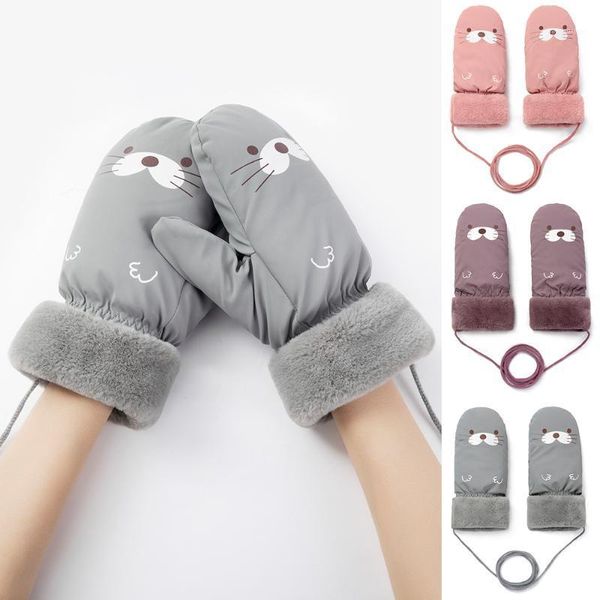 lovely cartoon gloves for women girls winter gloves mittens thicken warm waterproof glove hand protector women guantes1, Blue;gray
lovely cartoon gloves for women girls winter gloves mittens thicken warm waterproof glove hand protector women guantes1, Blue;gray