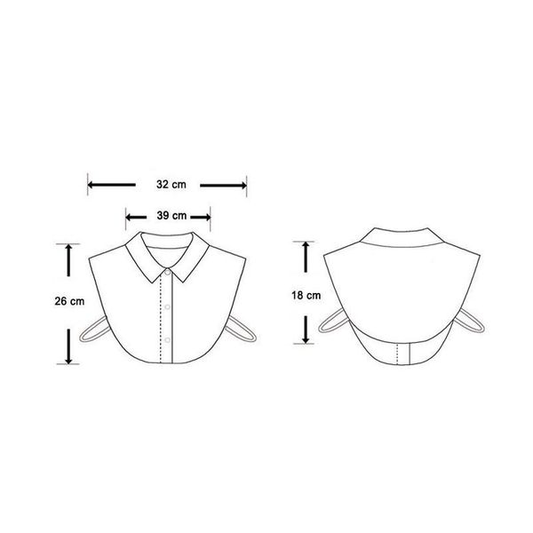 women shirt false collar rhinestone bead decoration detachable fake collar v-neck lapel blouse tie clothes acc qyldpi, White
women shirt false collar rhinestone bead decoration detachable fake collar v-neck lapel blouse tie clothes acc qyldpi, White