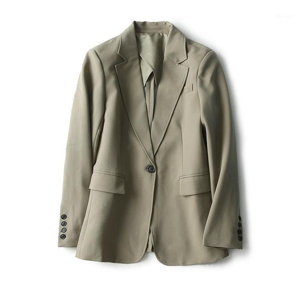 women's coat 2021 autumn small suit, big outline, one-button drape, iron-anti-wrinkle small suit jacket female1, White;black
women's coat 2021 autumn small suit, big outline, one-button drape, iron-anti-wrinkle small suit jacket female1, White;black