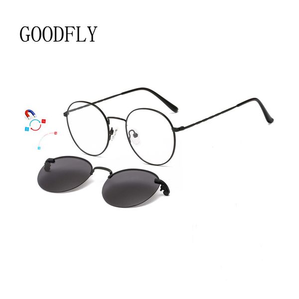 polarized magnetic clip on sunglasses sun men women sunglass round glasses frame of eyeglasses 2020, White;black
polarized magnetic clip on sunglasses sun men women sunglass round glasses frame of eyeglasses 2020, White;black