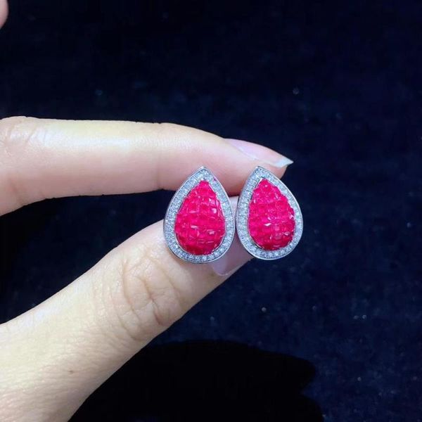 stud cubic zircon earring tear drop shape blue rose red color fine jewelry 925 sterling silver classic, Golden;silver
stud cubic zircon earring tear drop shape blue rose red color fine jewelry 925 sterling silver classic, Golden;silver
