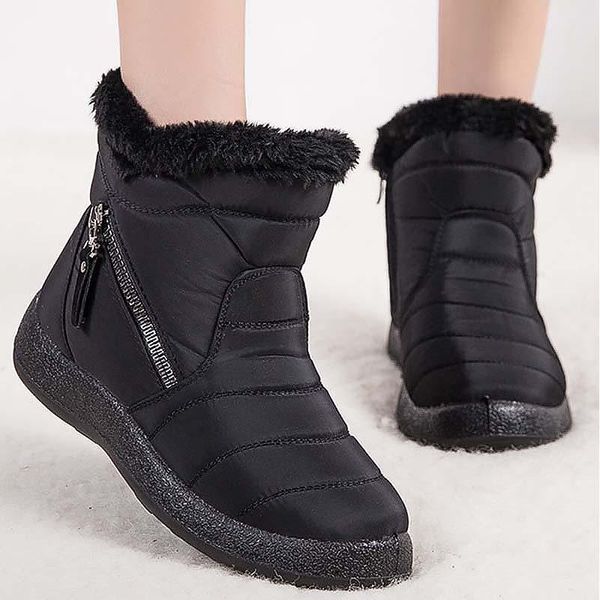 boots women 2021 zipper women's winter ankle ladies waterproof shoe for woman comfortable female shoes plus size, Black
boots women 2021 zipper women's winter ankle ladies waterproof shoe for woman comfortable female shoes plus size, Black