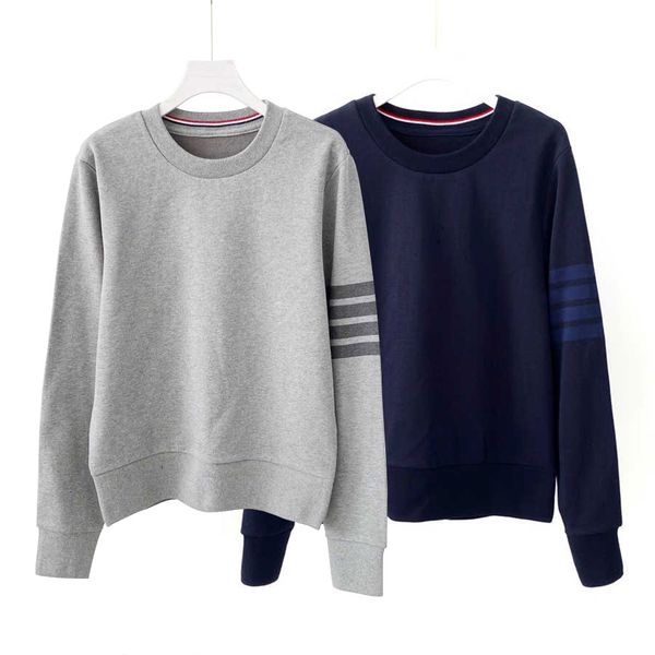 classic cotton loopback jersey,tonal engineered 4-bar arm stripe tb crewneck sweatshirts mens womens relaxed fit sweats designers tracksuit, Black
classic cotton loopback jersey,tonal engineered 4-bar arm stripe tb crewneck sweatshirts mens womens relaxed fit sweats designers tracksuit, Black