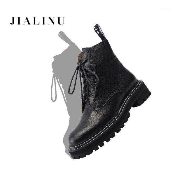 boots 2021winter women genuine leather chunky heels thick-sole lace-up woman shoes ankle retro casual style booties1, Black
boots 2021winter women genuine leather chunky heels thick-sole lace-up woman shoes ankle retro casual style booties1, Black