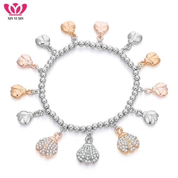 multi animal beetles butterfly crystal charms bracelet color beads elastic chain mix color gold charms pulsera trendy jewelry, Golden;silver
multi animal beetles butterfly crystal charms bracelet color beads elastic chain mix color gold charms pulsera trendy jewelry, Golden;silver