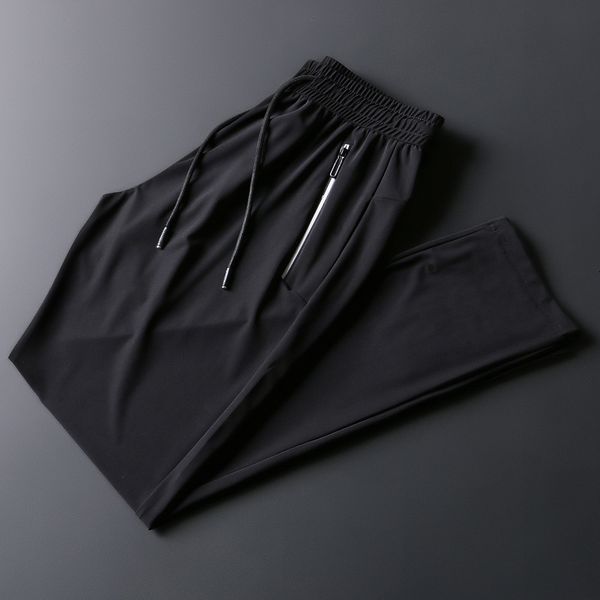 ice silk summer men's sports casual thin stretch quick drying harem loose air conditioning pants capris, Black
ice silk summer men's sports casual thin stretch quick drying harem loose air conditioning pants capris, Black