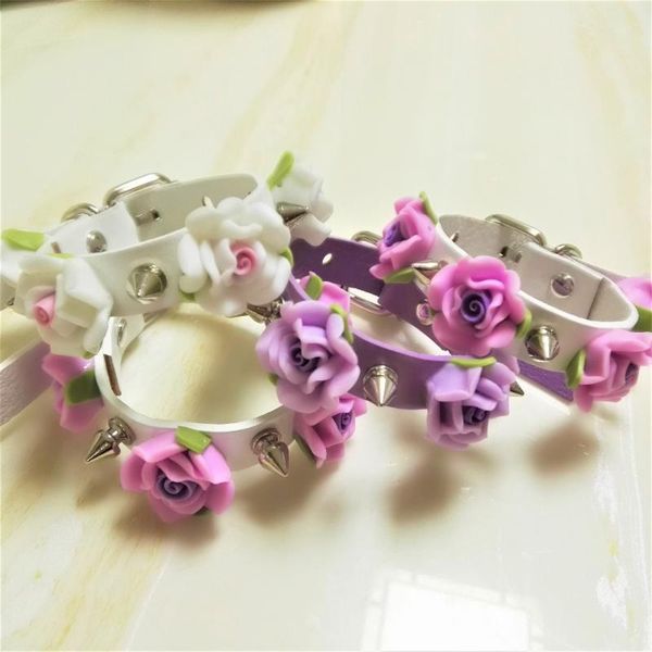 fashion lolita fashion harajuku handmade leather rock punk rivets spikes flower bracelet bangle wrist belt ing, Black
fashion lolita fashion harajuku handmade leather rock punk rivets spikes flower bracelet bangle wrist belt ing, Black
