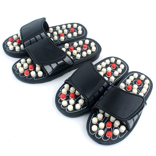 acupoint massage slippers sandal for men feet chinese acupressure therapy medical rotating foot massager shoes c1023, Black
acupoint massage slippers sandal for men feet chinese acupressure therapy medical rotating foot massager shoes c1023, Black